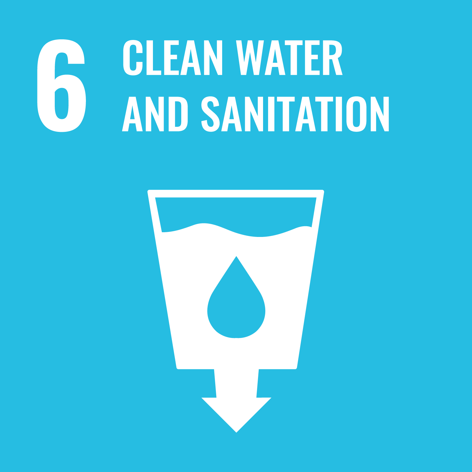 SDG number 6 Clean water and sanitation
