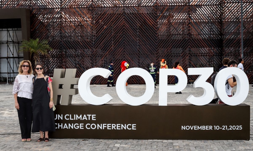 Nat & Aline at COP30