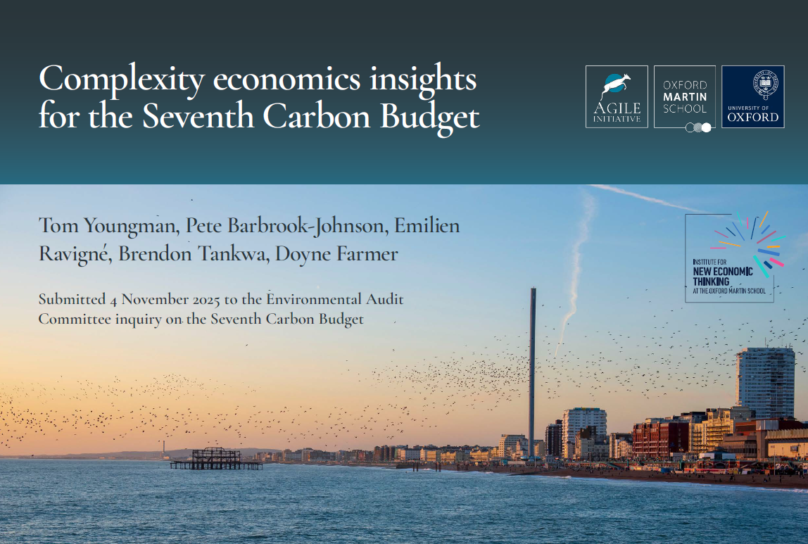 Complexity economics insights for the Seventh Carbon Budget